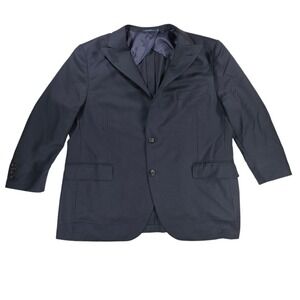 Suitsupply Super 130s Wool Blazer 52L Navy Sport Coat Vitale Barberis Canonico